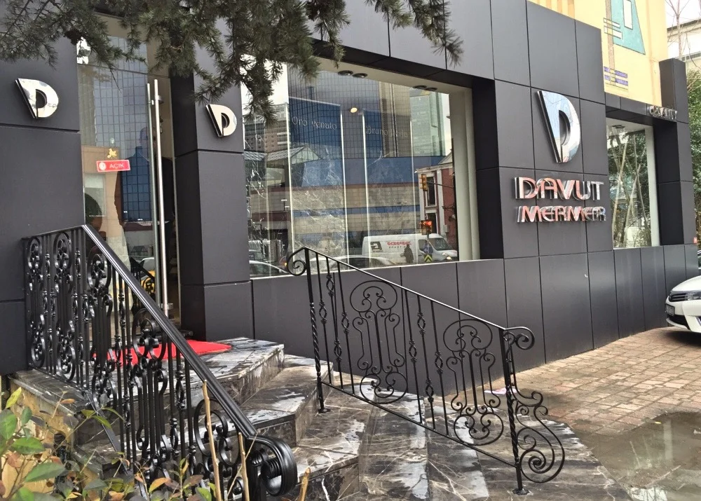 Davut Marble reklam ajansı tasarım çalışması
